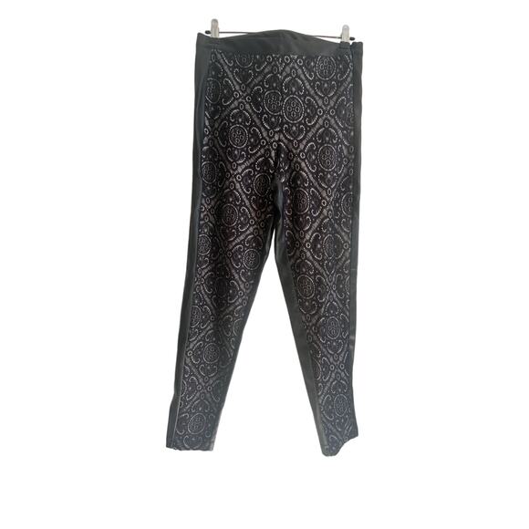 Venus- faux leather pants with lace in front size 10 - Picture 1 of 7